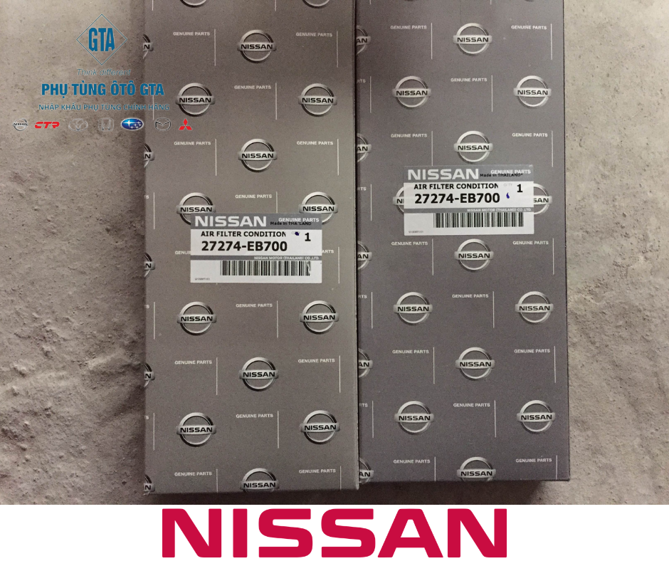 Lọc gió điều hòa Nissan Navara D40 2008–2014